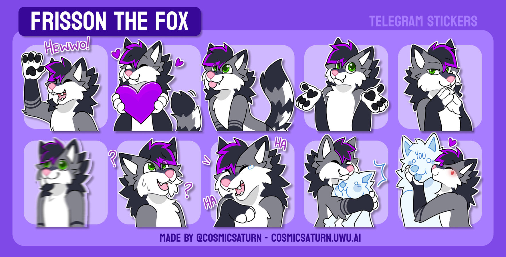 Stickers for Frisson