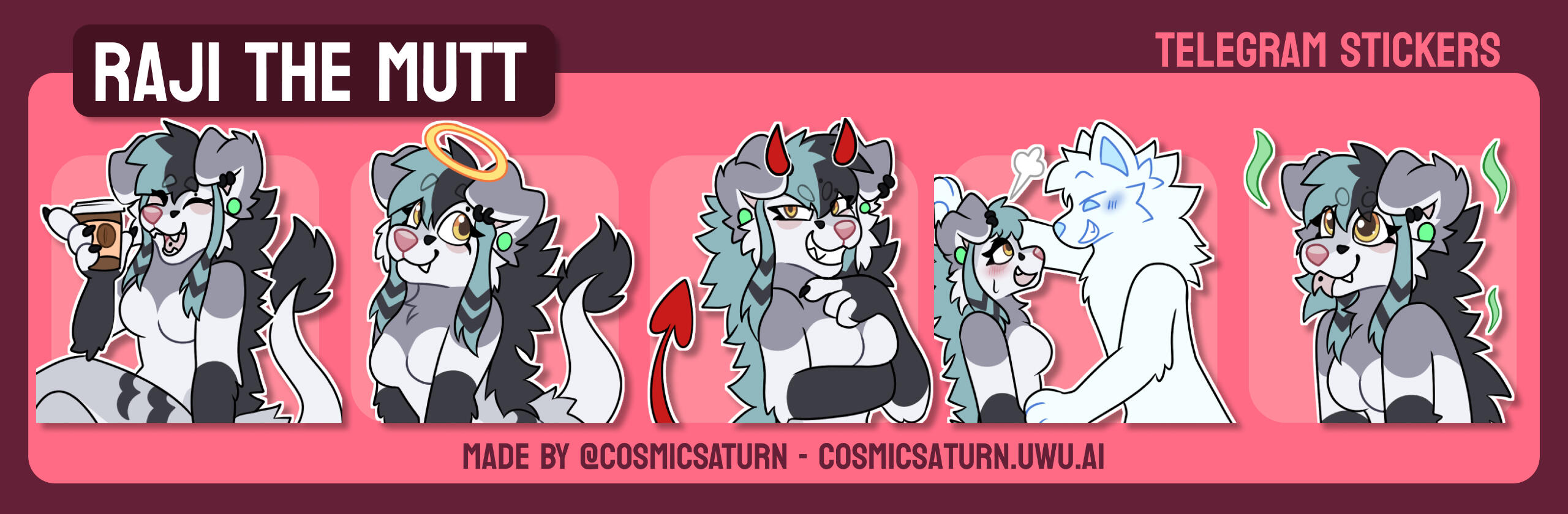 Stickers for Raji